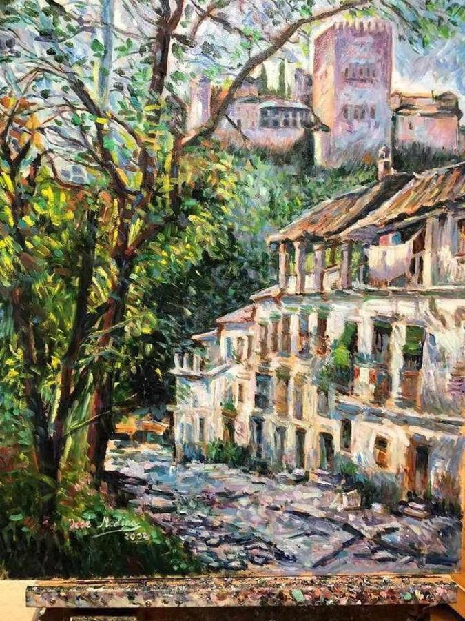 Apartamento Para Dos Al Lado De La Alhambra, En Pleno Centro Granada Dış mekan fotoğraf